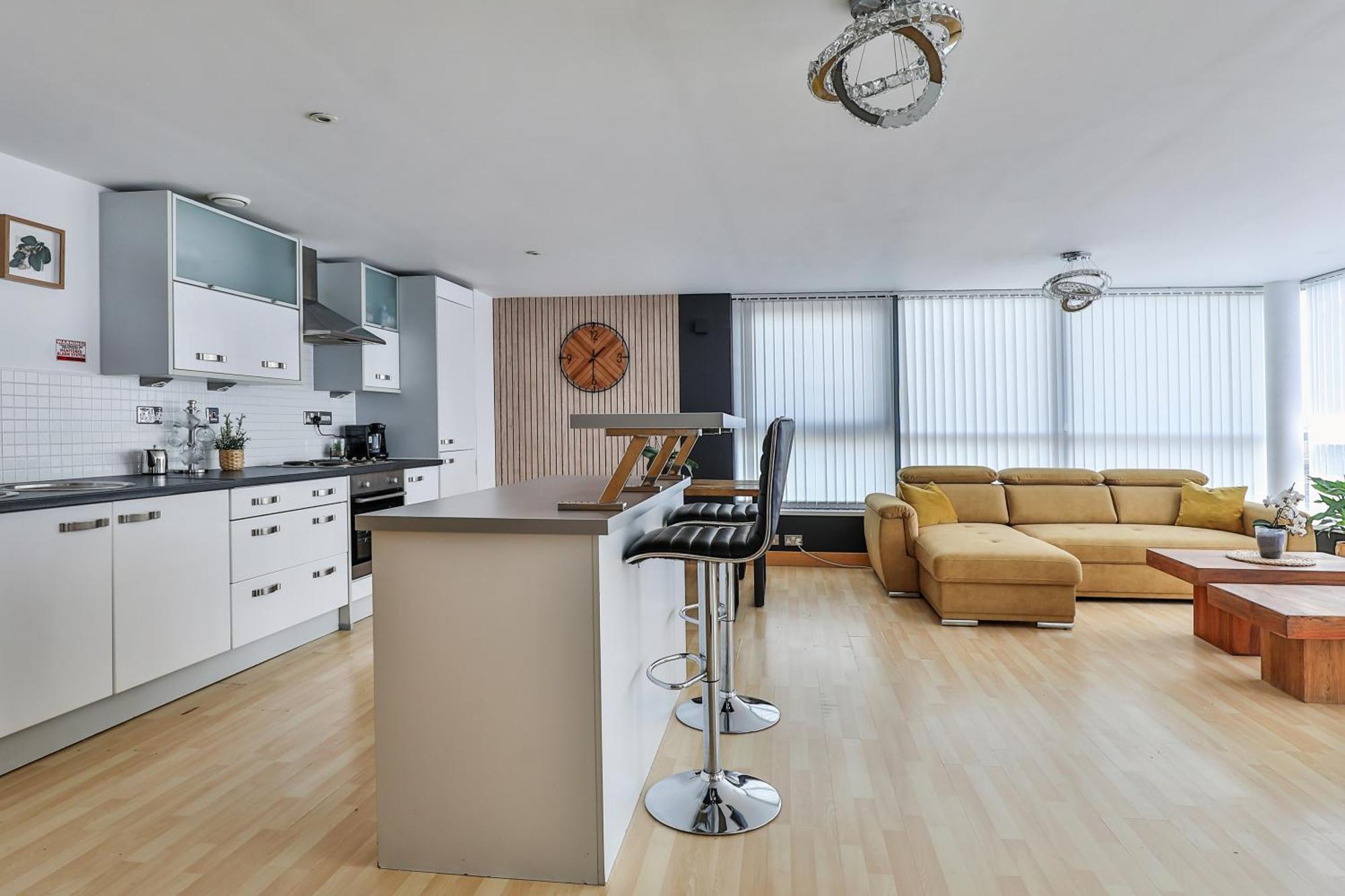 Large Central Penthouse In Leeds Leeds  Eksteriør billede