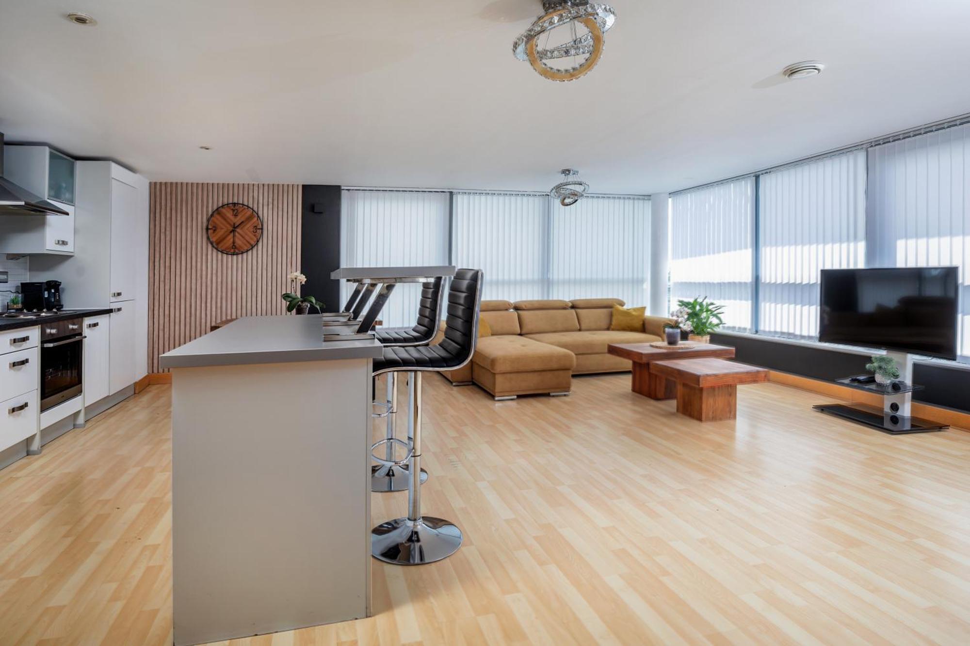 Large Central Penthouse In Leeds Leeds  Eksteriør billede